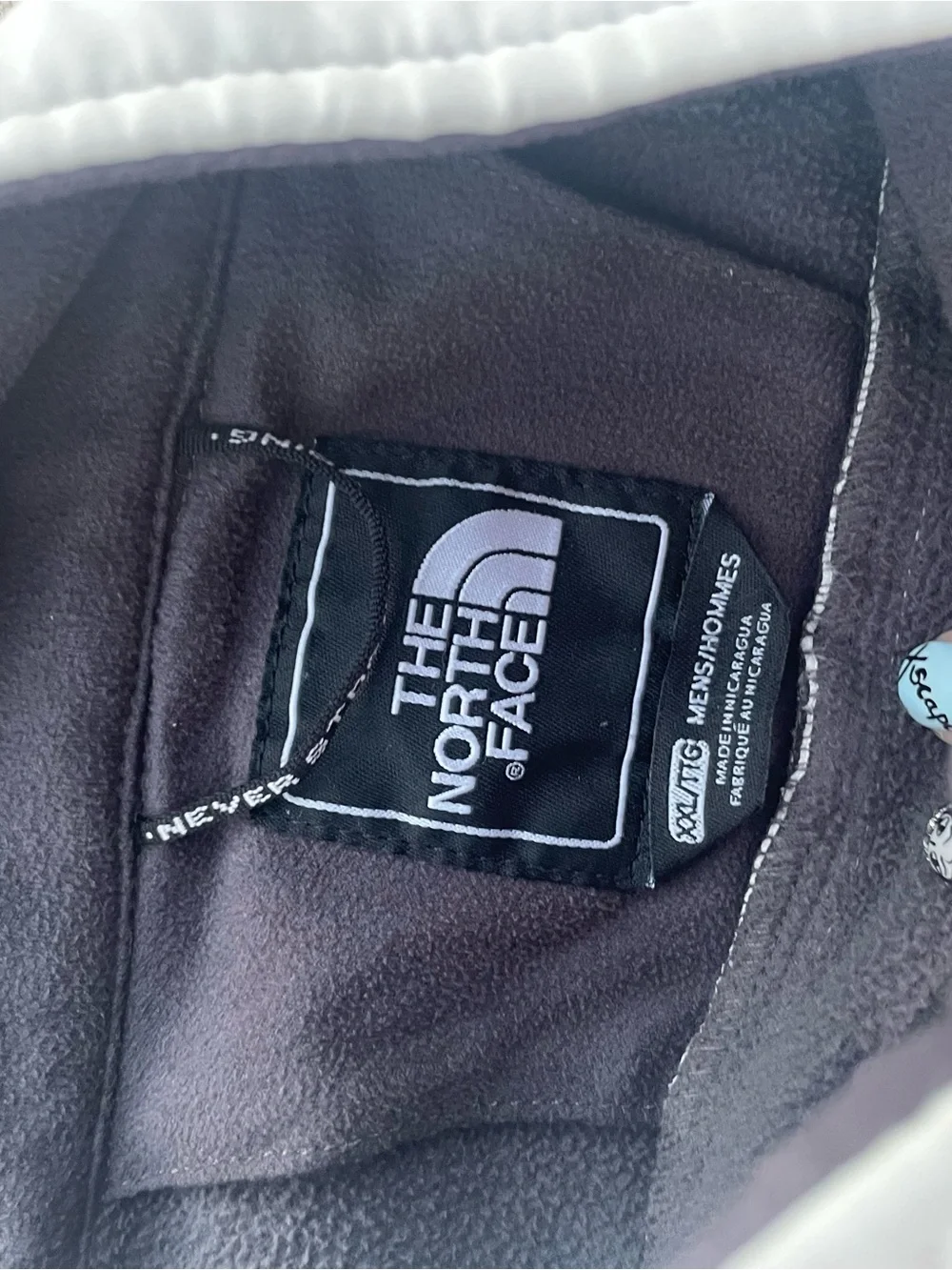 The North Face White Softshell Jacket